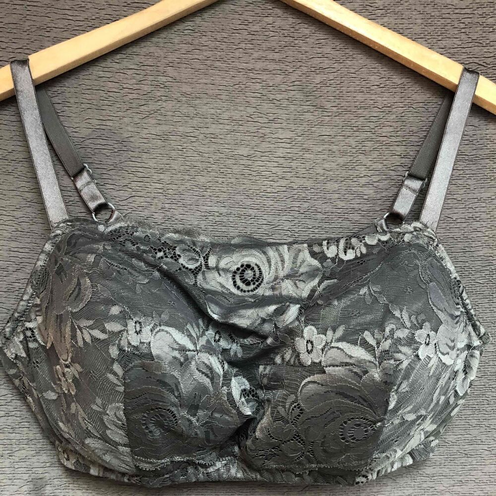 Comfort Choice White Floral Lace Full Cup Bra 38DD